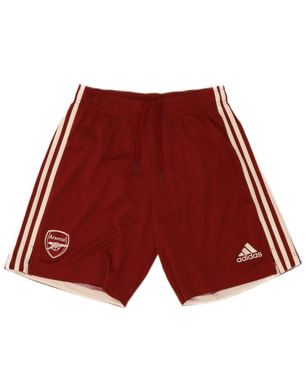Adidas muške sportske kratke hlače Arsenal, srednji bordo poliester