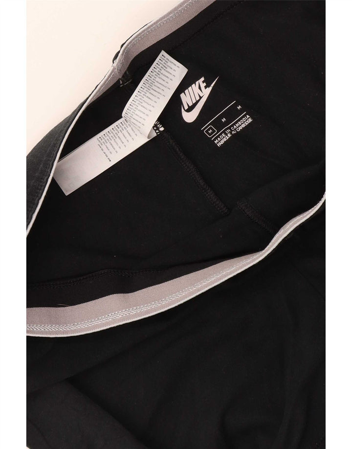 Nike ženske tajice UK 12 srednje crne pamučne boje