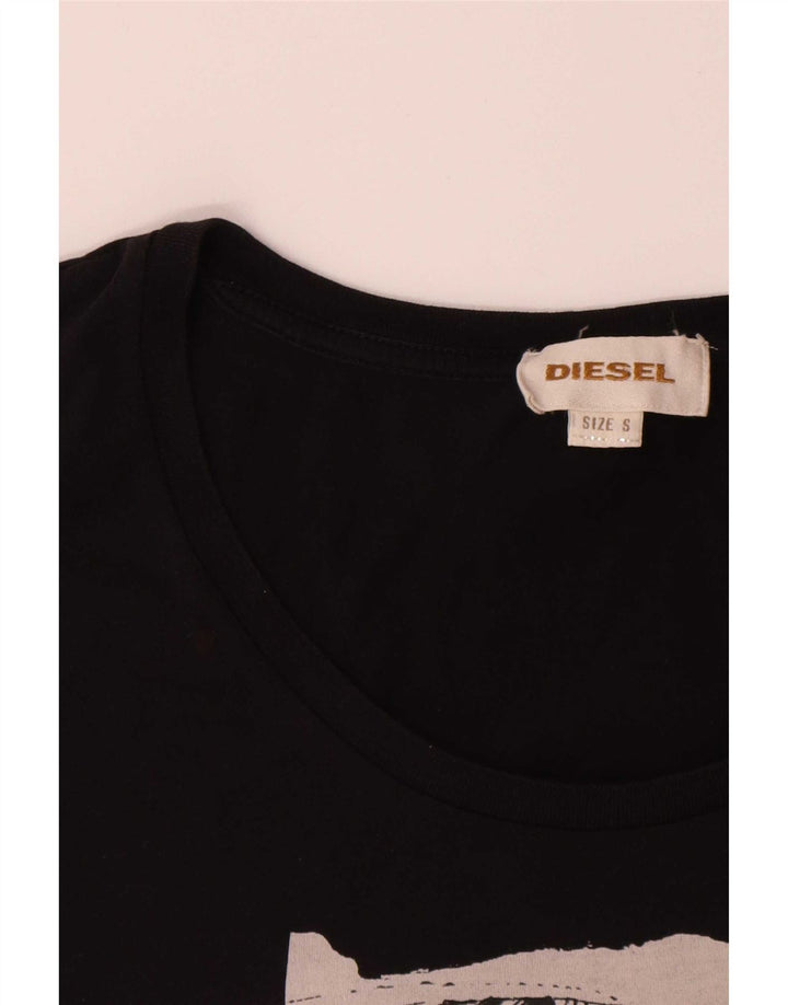 Diesel Ženska majica s grafičkim motivima UK 10 Small Black