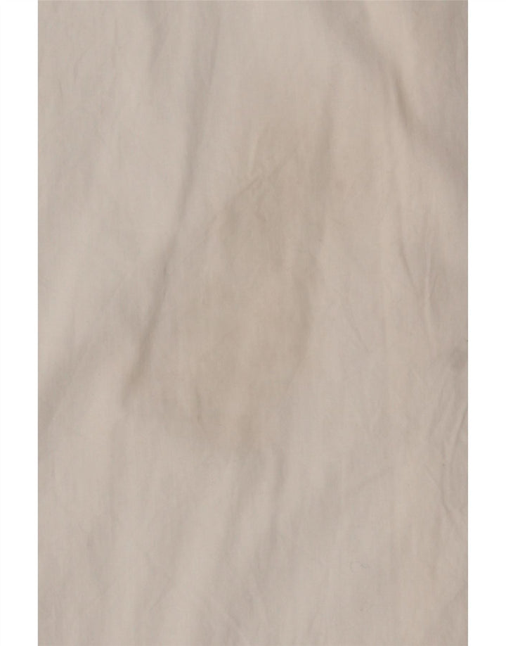 CHAPS Womens Short Sleeve Shirt UK 14 Medium White Cotton Vintage Chaps and Second-Hand Chaps from Messina Hembry 
