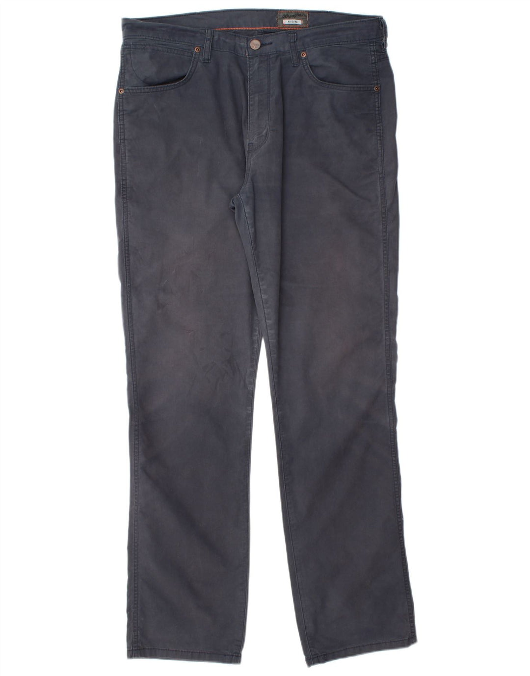 WRANGLER Muške Arizona rastezljive ravne ležerne hlače W36 L34 tamnoplave