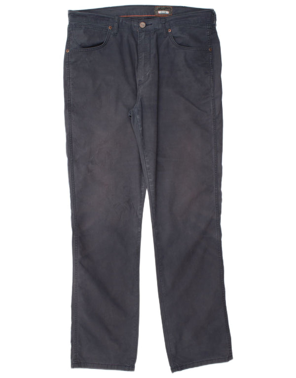 WRANGLER Muške Arizona rastezljive ravne ležerne hlače W36 L34 tamnoplave