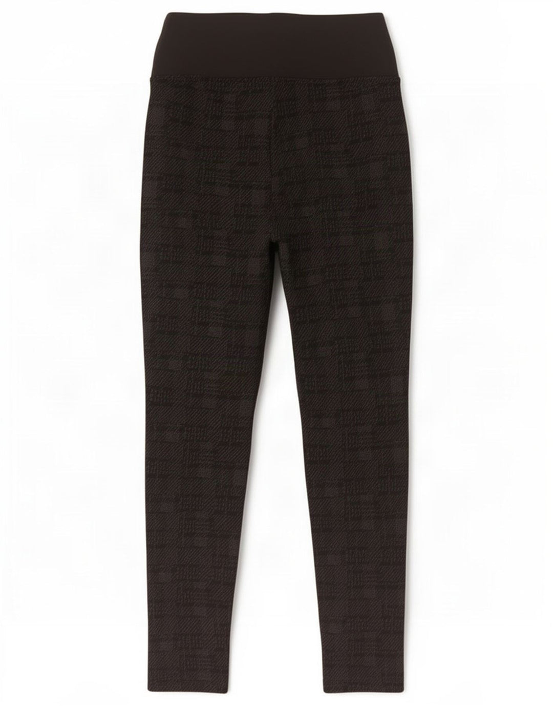 Marks & Spencer ženske tajice UK 10 male crne geometrijske viskoze