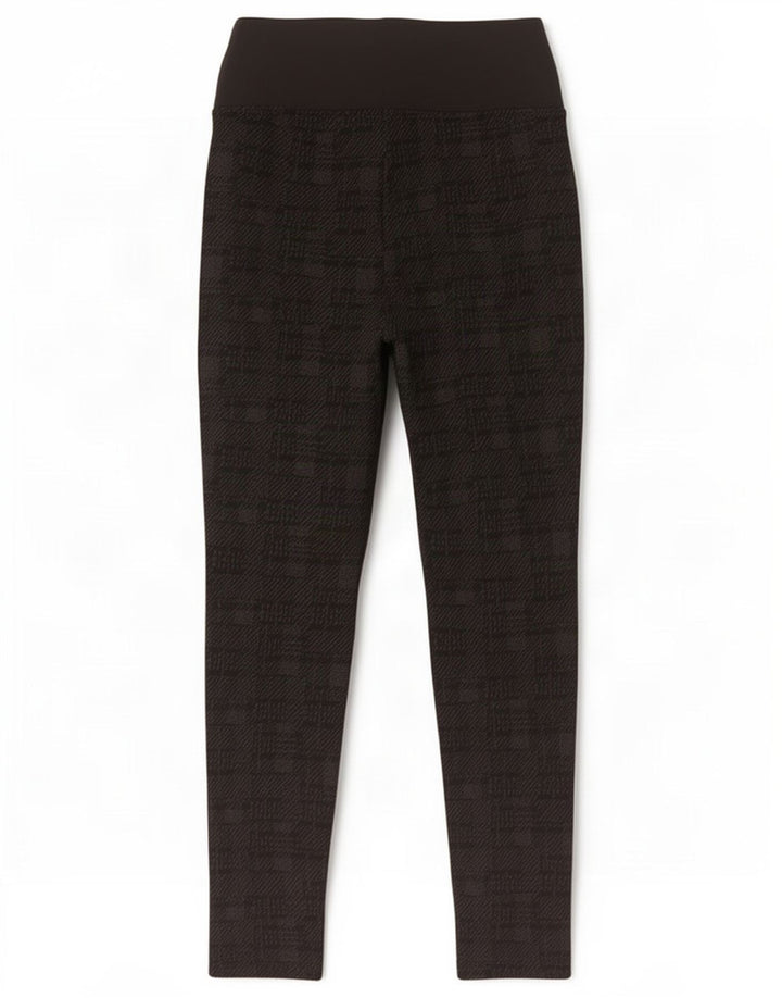 Marks & Spencer ženske tajice UK 10 male crne geometrijske viskoze
