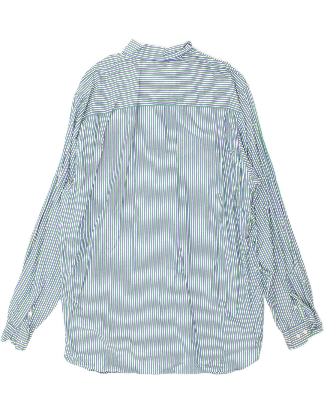 EDDIE BAUER Mens Shirt XL Multicoloured Striped Cotton Vintage Eddie Bauer and Second-Hand Eddie Bauer from Messina Hembry 
