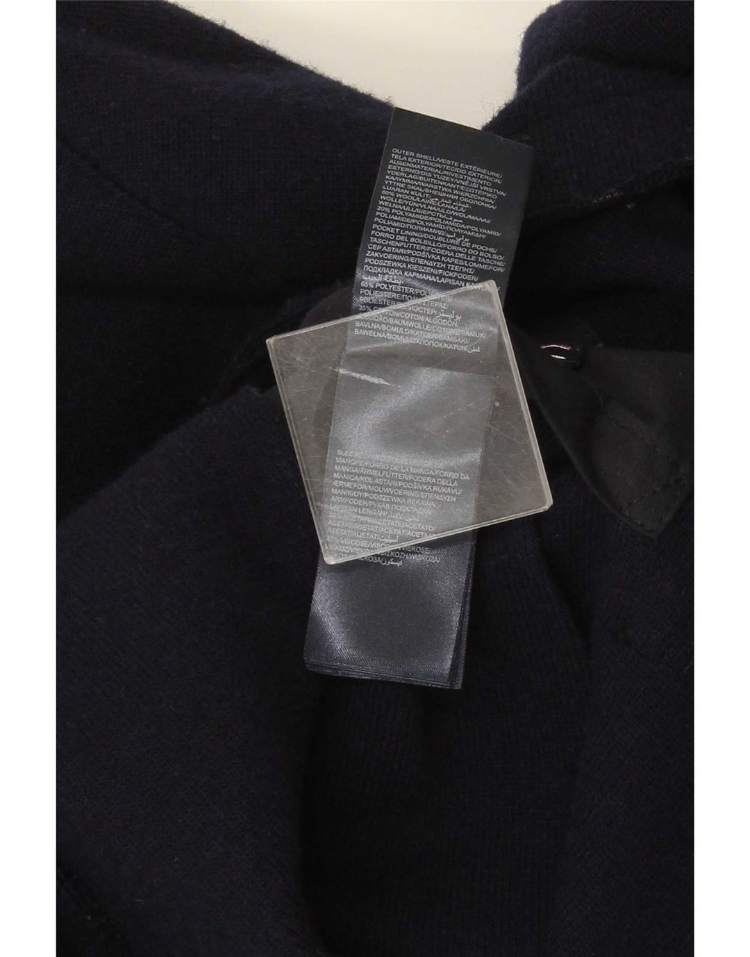 Tommy Hilfiger muška jakna sa 3 gumba IT 54 2XL tamnoplava vuna