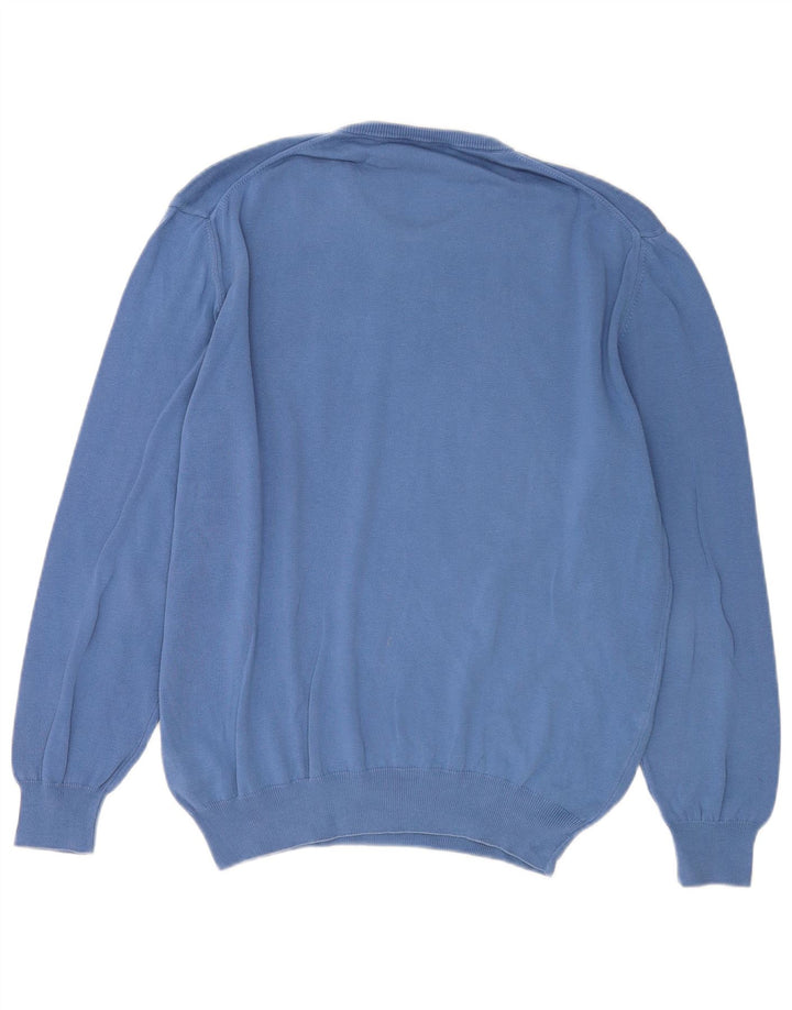 Fred Perry muški pulover s okruglim izrezom 2XL plavi pamuk