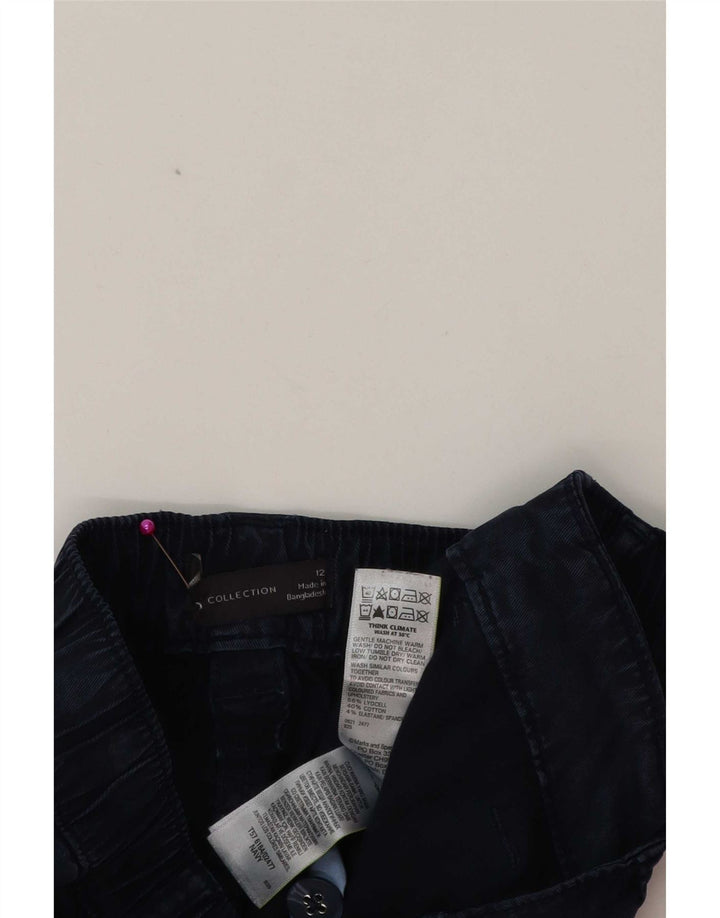 Marks & Spencer ženske kargo hlače UK 12 srednje W32 L27 tamnoplave