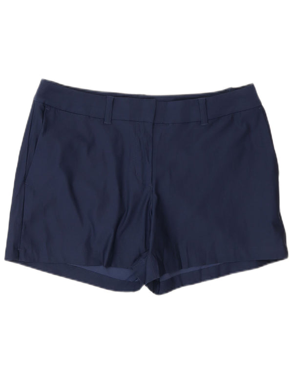 Nike Ženske Dri Fit Golf Chino kratke hlače UK 12 srednje W30 tamnoplave sportske