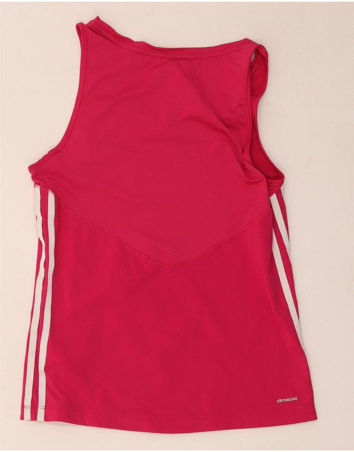 Adidas ženski Climacool prsluk UK 12/14 Srednje ružičasti poliamid