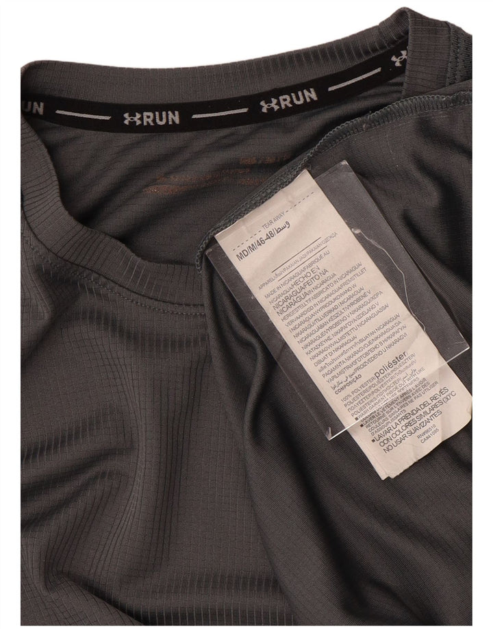 UNDER ARMOUR Muška top majica Heat Gear Graphic T-Shirt srednje sivi poliester