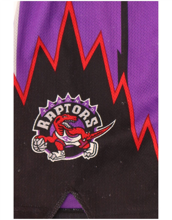 Champion muške kratke hlače Mitchell&Ness NBA Los Toronto Raptors male ljubičaste