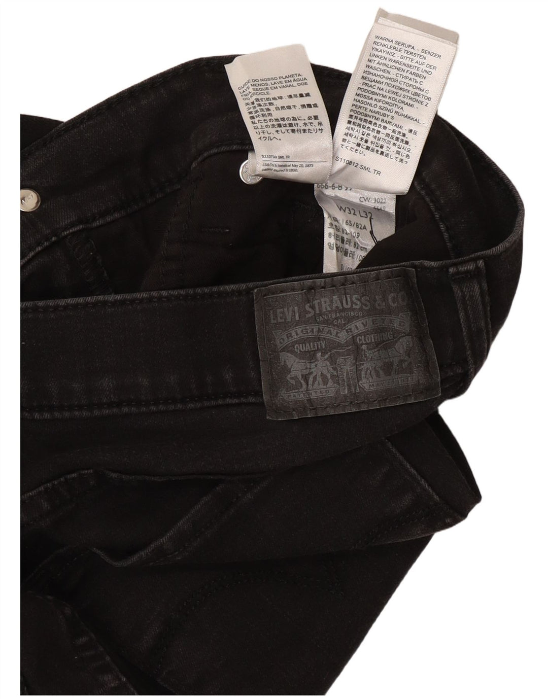 Levi's ženske uske traperice 312 Crop Shaping W32 L24 sivi pamuk