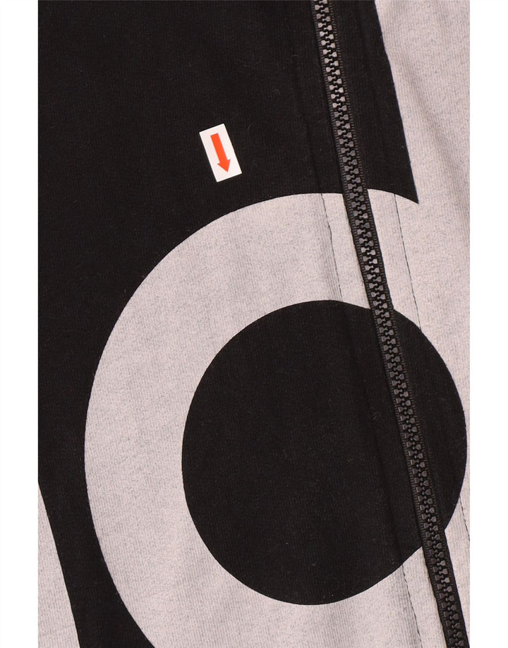 Adidas muška trenirka s grafičkim motivima, mala crna pamuk u boji