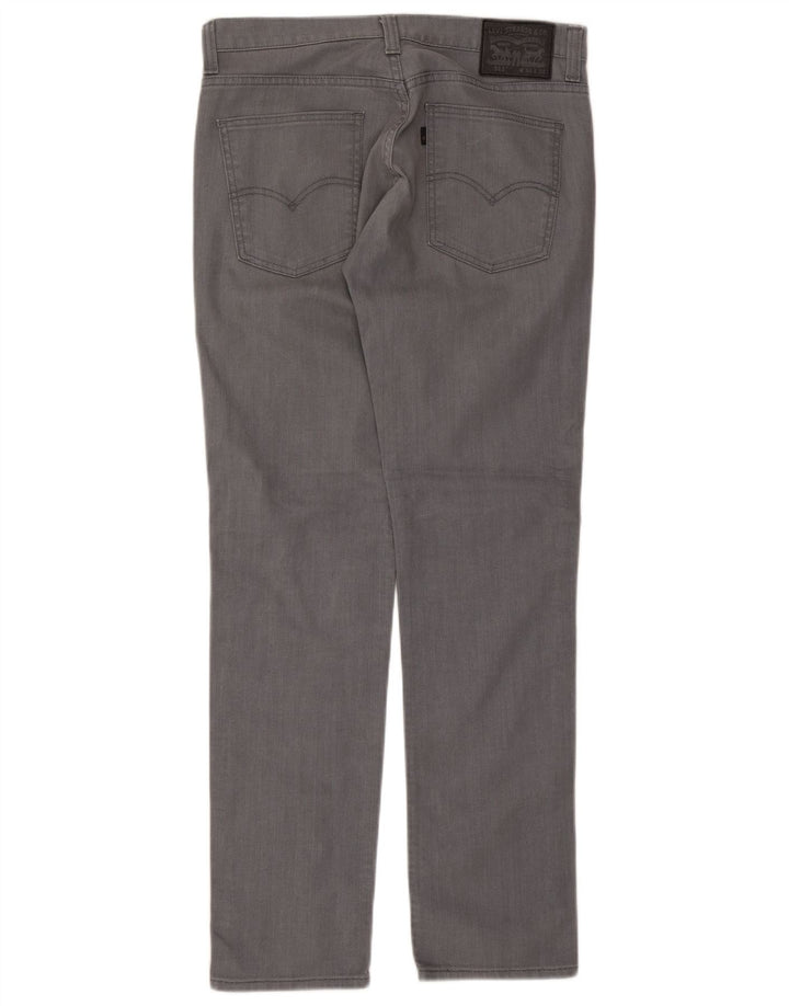 Levi's muške 511 uske traperice W34 L34 sivi pamuk