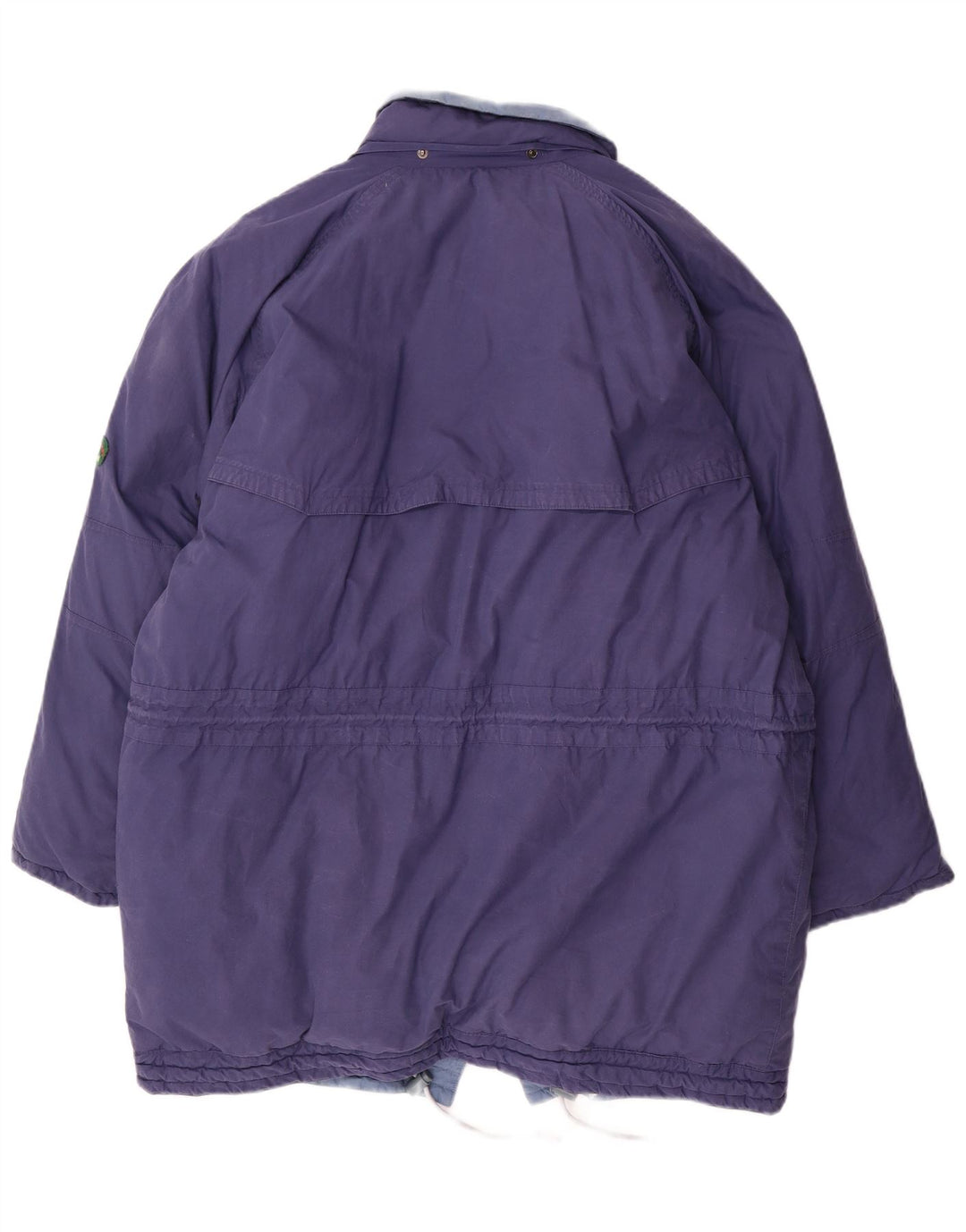 DIADORA Muška široka reverzibilna podstavljena jakna UK 38 srednje plavi pamuk