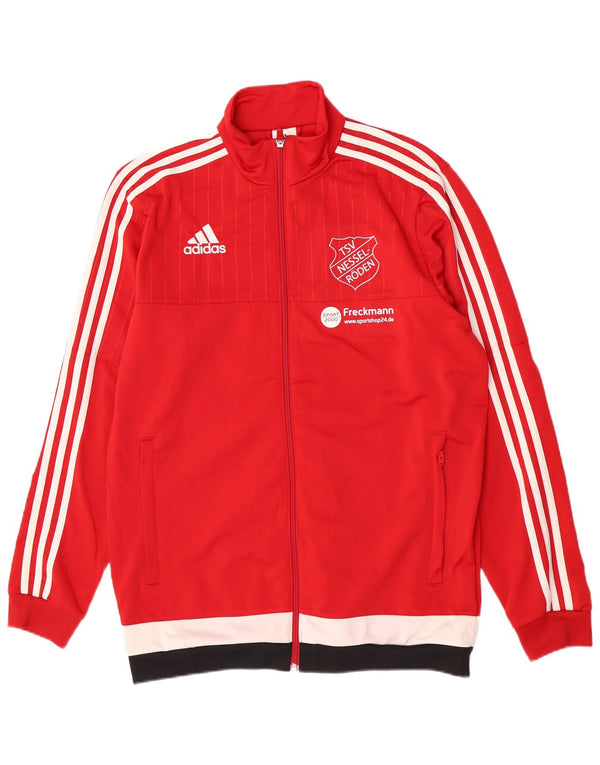 Adidas muška trenirka Graphic Regular Fit Gornja jakna srednje crvene boje