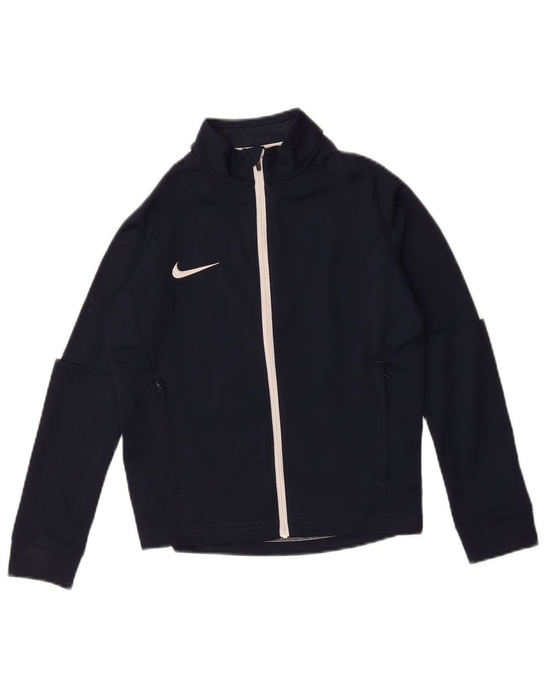Nike Boys Dri Fit Gornja jakna od trenirke 8-9 godina Mala tamnoplava