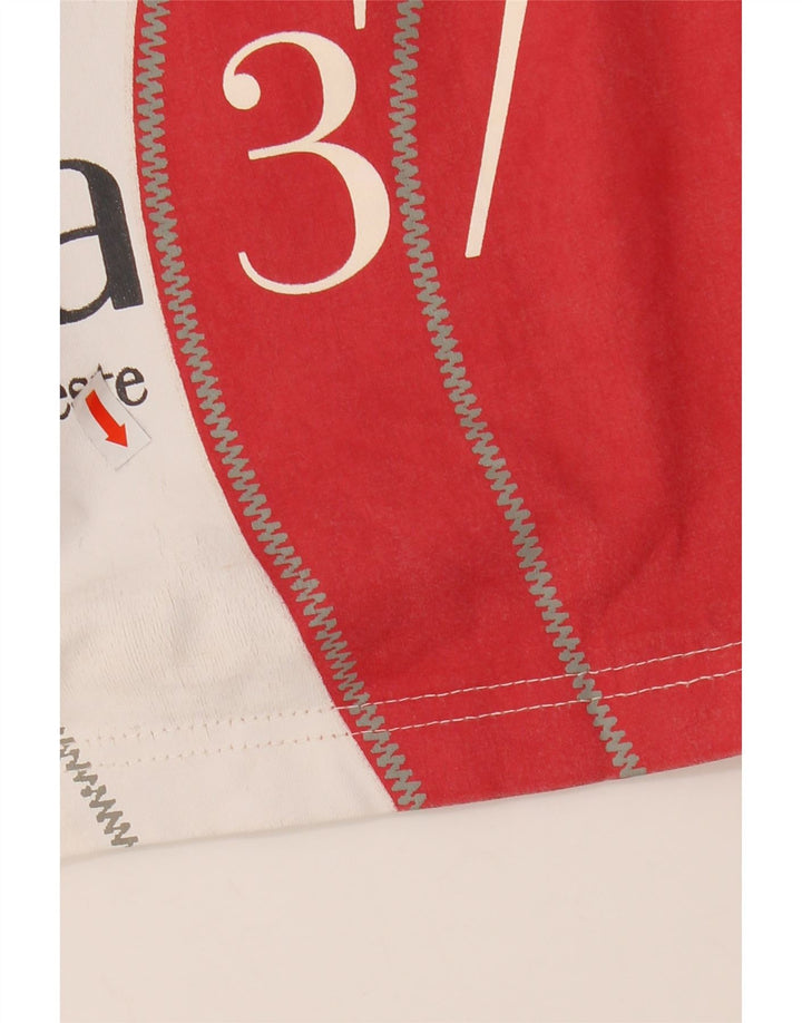 MURPHY & NYE Muška Barcolana grafička majica kratkih rukava srednje bijele boje