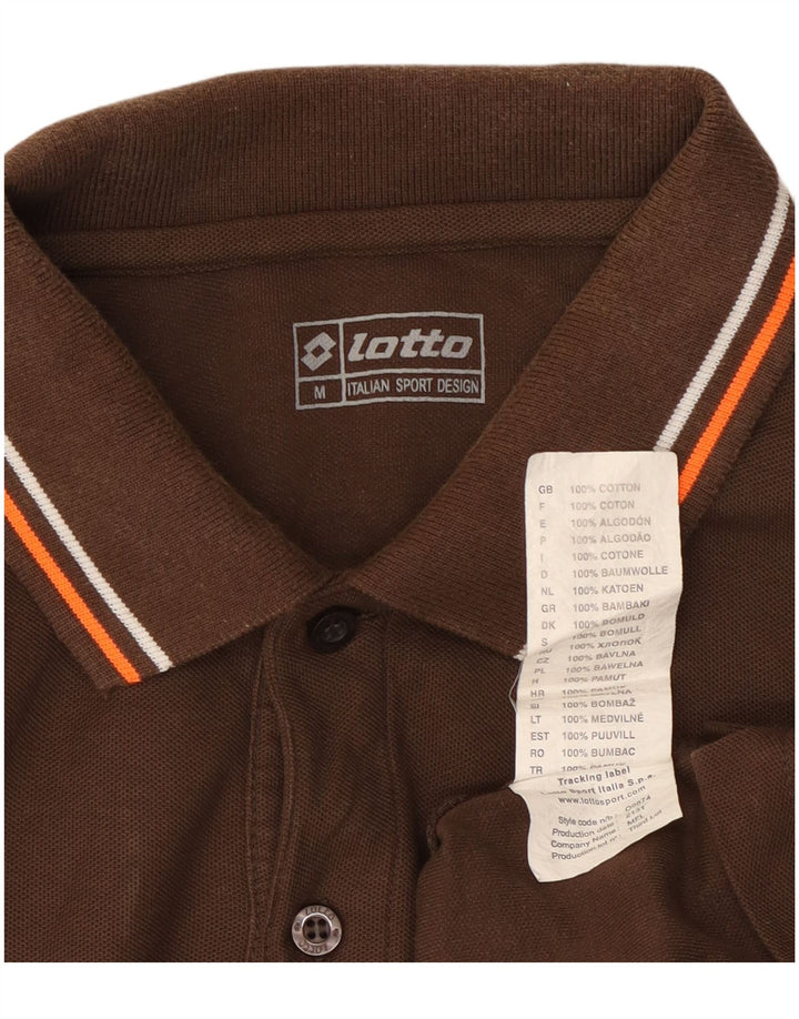 Lotto muška polo majica srednje smeđa