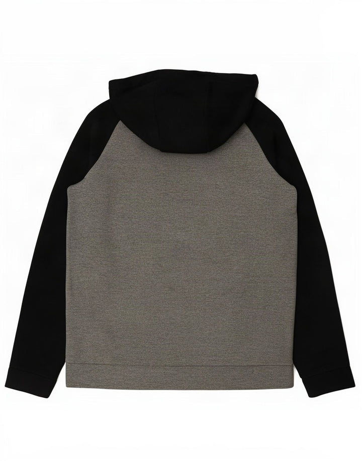 Nike Dri Fit Graphic majica s kapuljačom Mali sivi Colourblock poliester