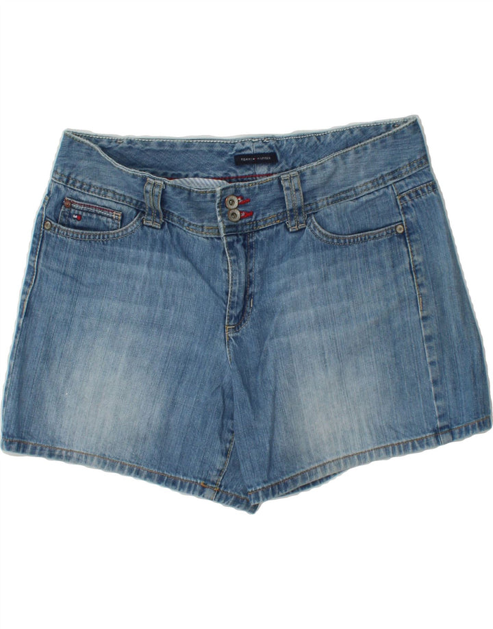 TOMMY HILFIGER Womens Denim Shorts US 8 Medium W32 Blue Vintage Tommy Hilfiger and Second-Hand Tommy Hilfiger from Messina Hembry 