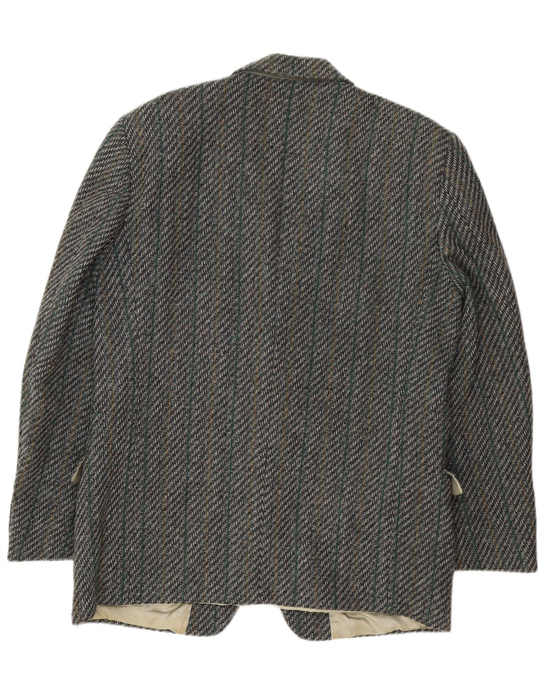 Facis muška jakna sa 2 gumba IT 52 XL siva vuna riblja kost