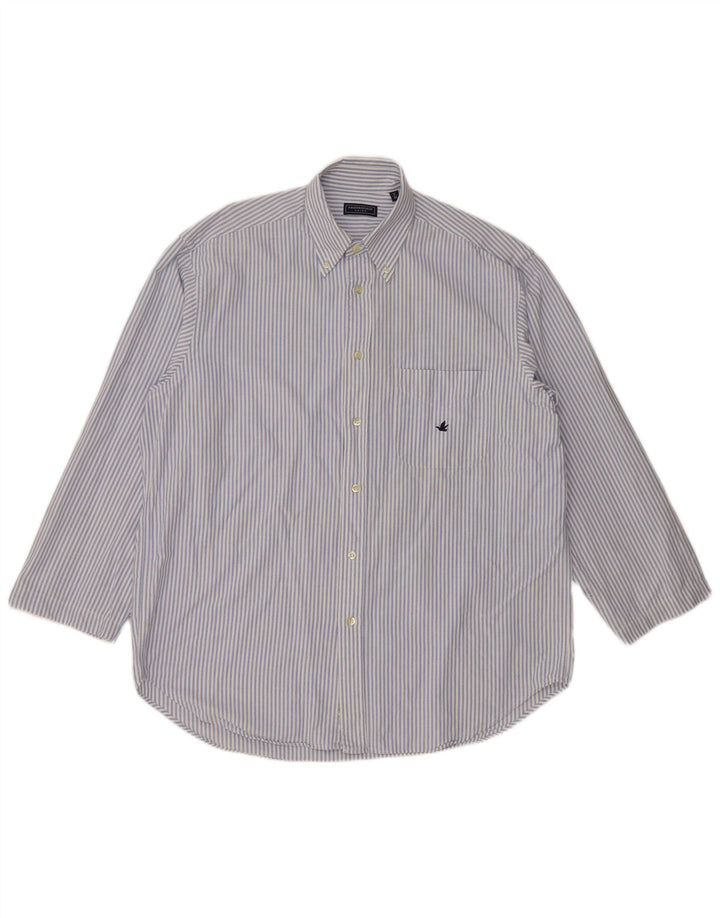 BROOKSFIELD Muška košulja, veličina 41, pamuk srednje plave pruge