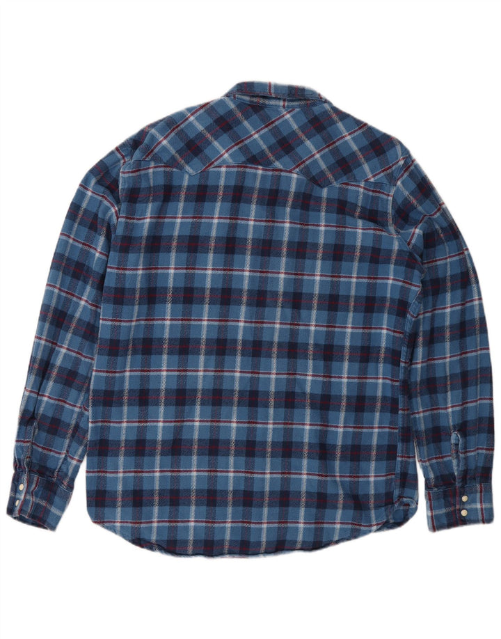 Levi's muška flanelska košulja s velikim plavim karom