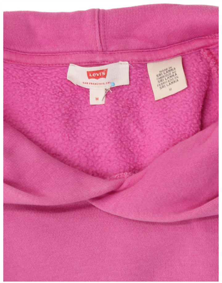 Levi's ženska majica s kapuljačom s grafičkim motivima UK 14 srednje ružičasta