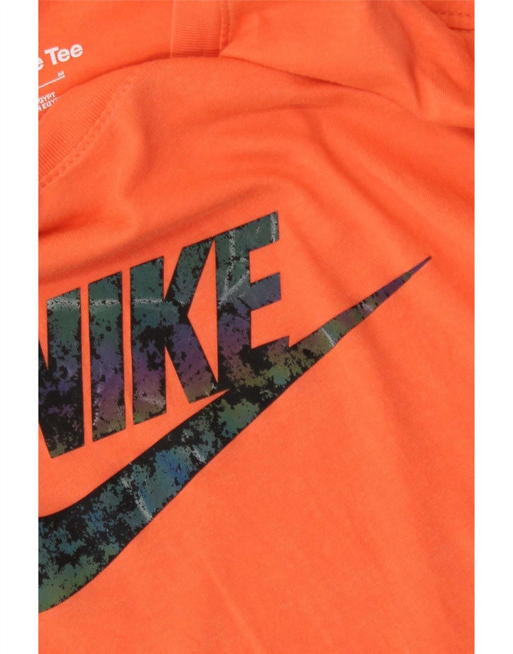 Nike Muška majica kratkih rukava srednje veličine, narančasta, pamuk