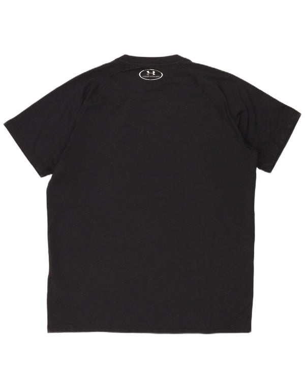 UNDER ARMOUR Muška majica s toplinskom opremom, mali crni poliester