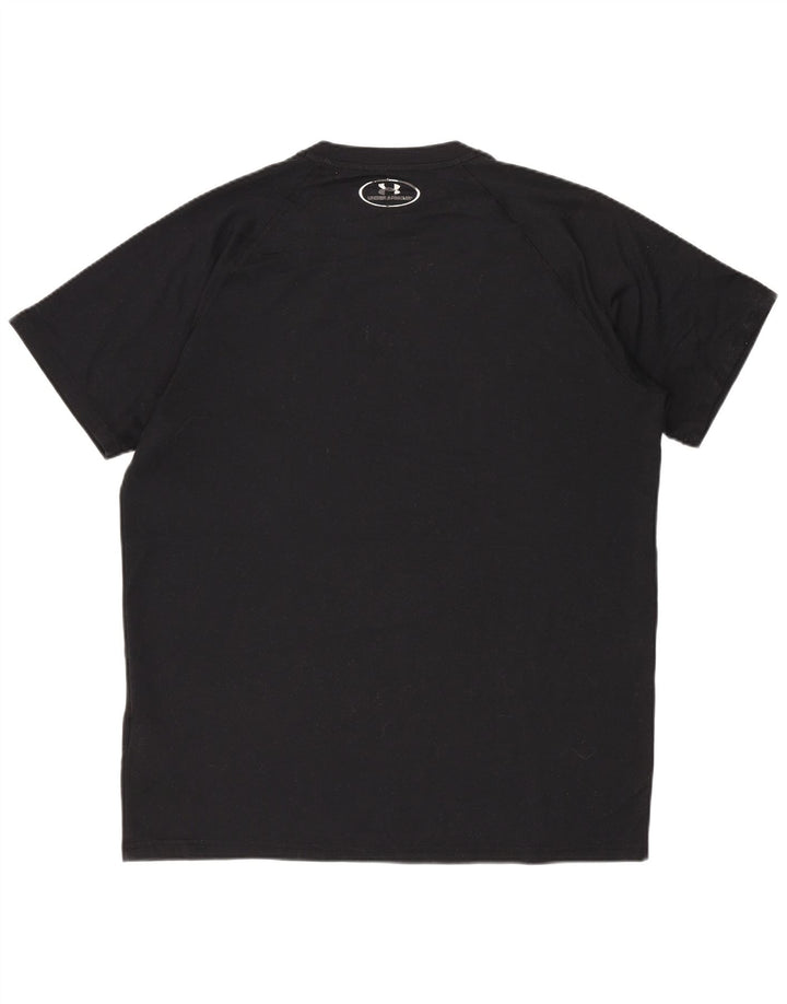 UNDER ARMOUR Muška majica s toplinskom opremom, mali crni poliester