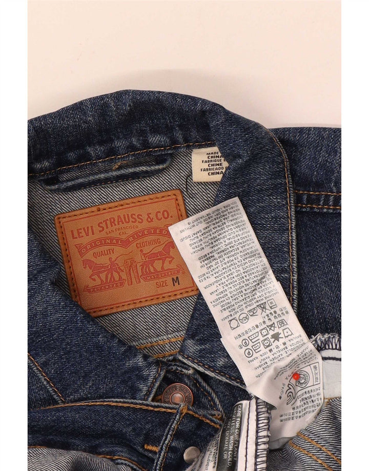 Levi's ženska traper jakna UK 14 srednje plavi pamuk