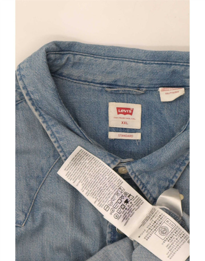 Levi's standardna traper košulja 2XL plava