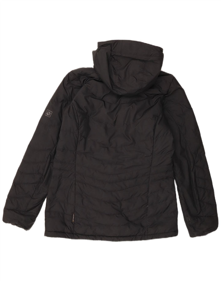 Jack Wolfskin ženska prevelika podstavljena jakna s kapuljačom IT 36 XS crna
