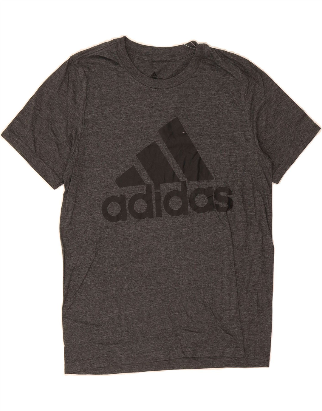 ADIDAS Mens Graphic T-Shirt Top Small Grey Vintage Adidas and Second-Hand Adidas from Messina Hembry 