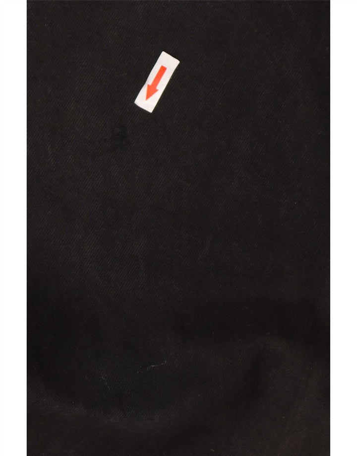 Levi's muške ravne traperice W36 L32 crni pamuk