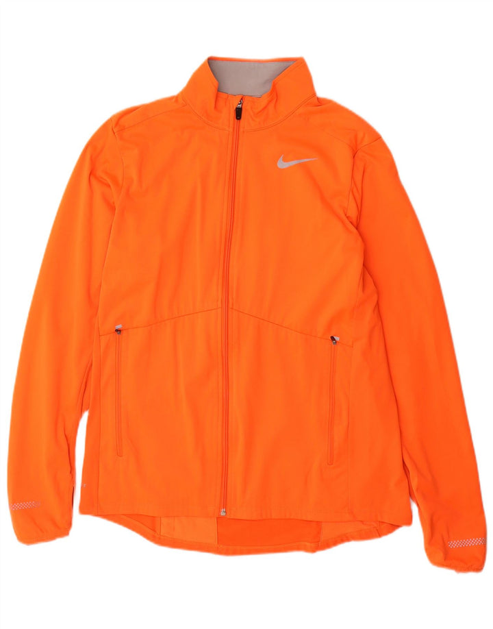 Nike Dri Fit trenirka, gornja jakna srednje narančaste boje od poliestera