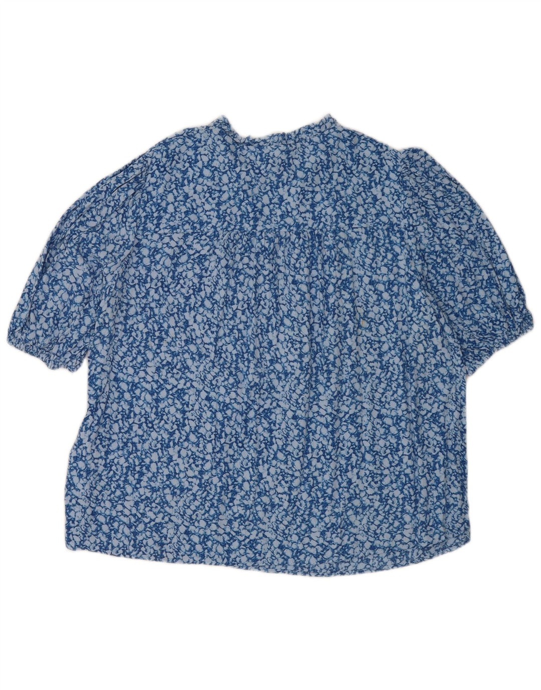 Marks & Spencer, gornji dio velike ženske bluze UK 14 Large plava viskoza