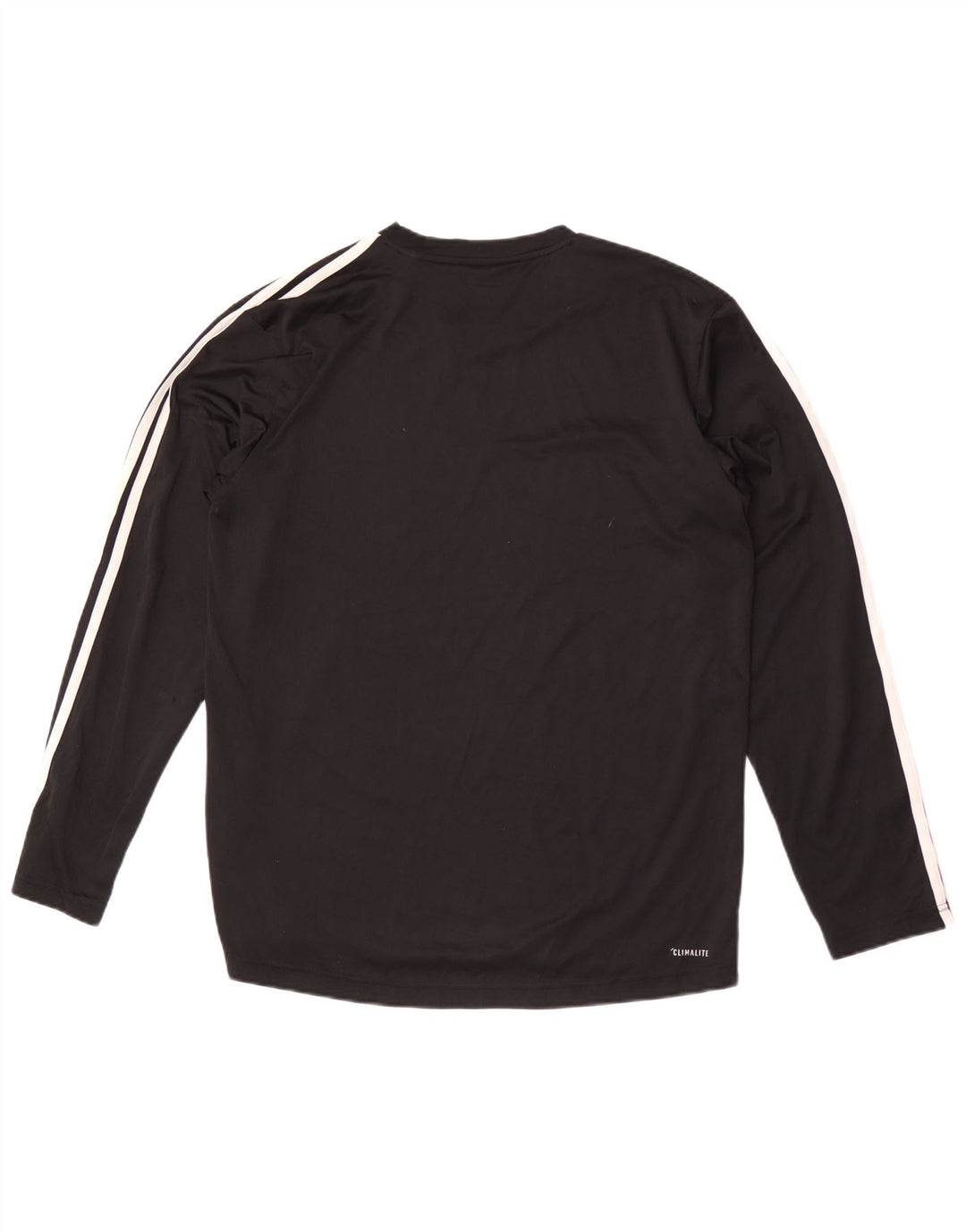 Adidas muška majica Climalite s dugim rukavima, veliki crni poliester