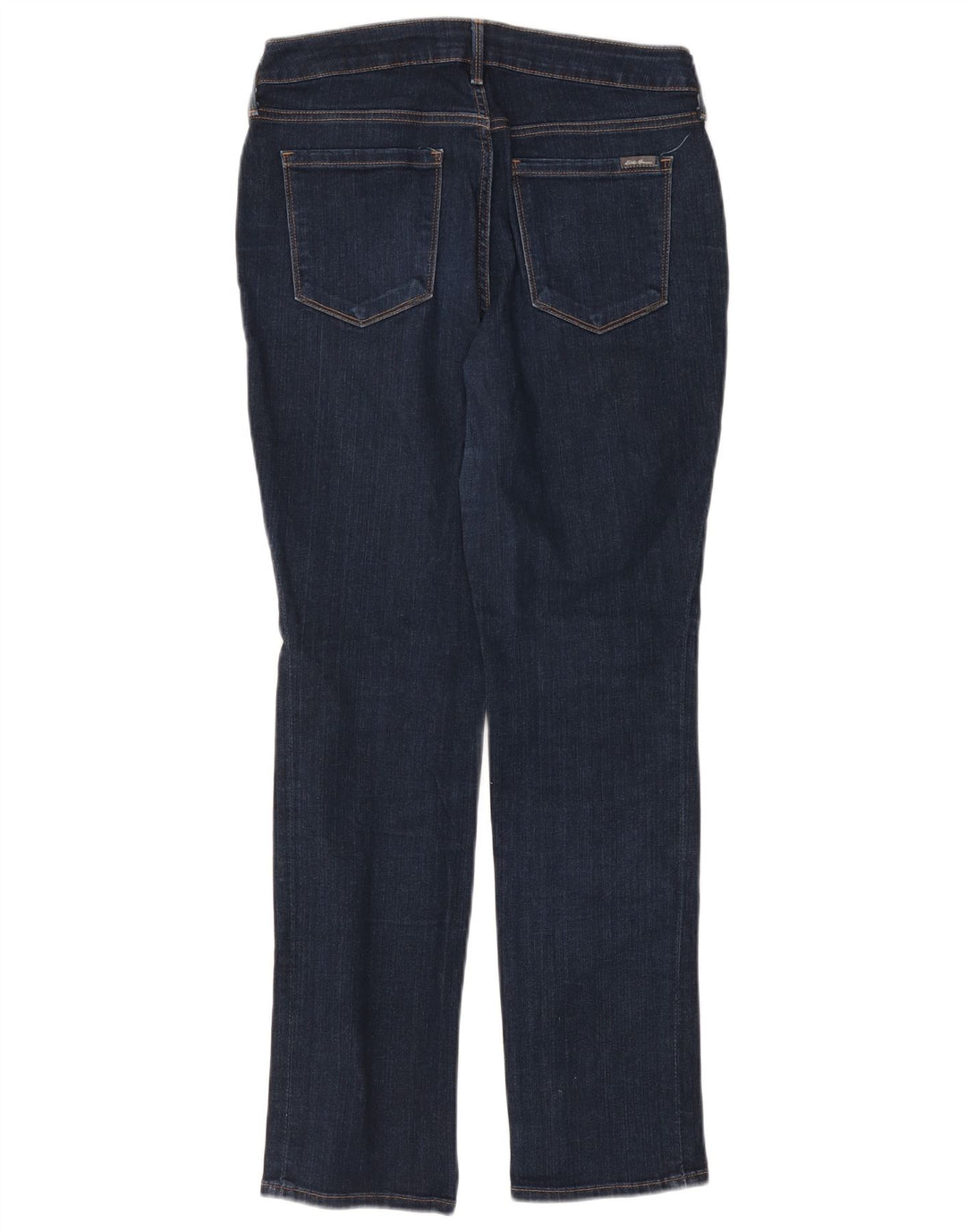 Eddie Bauer ženske ravne traperice US 8 srednje W29 L29 tamnoplavi pamuk