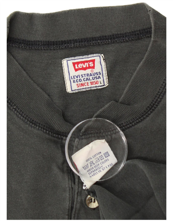 LEVI'S Muška majica kratkih rukava Veliki crni pamuk