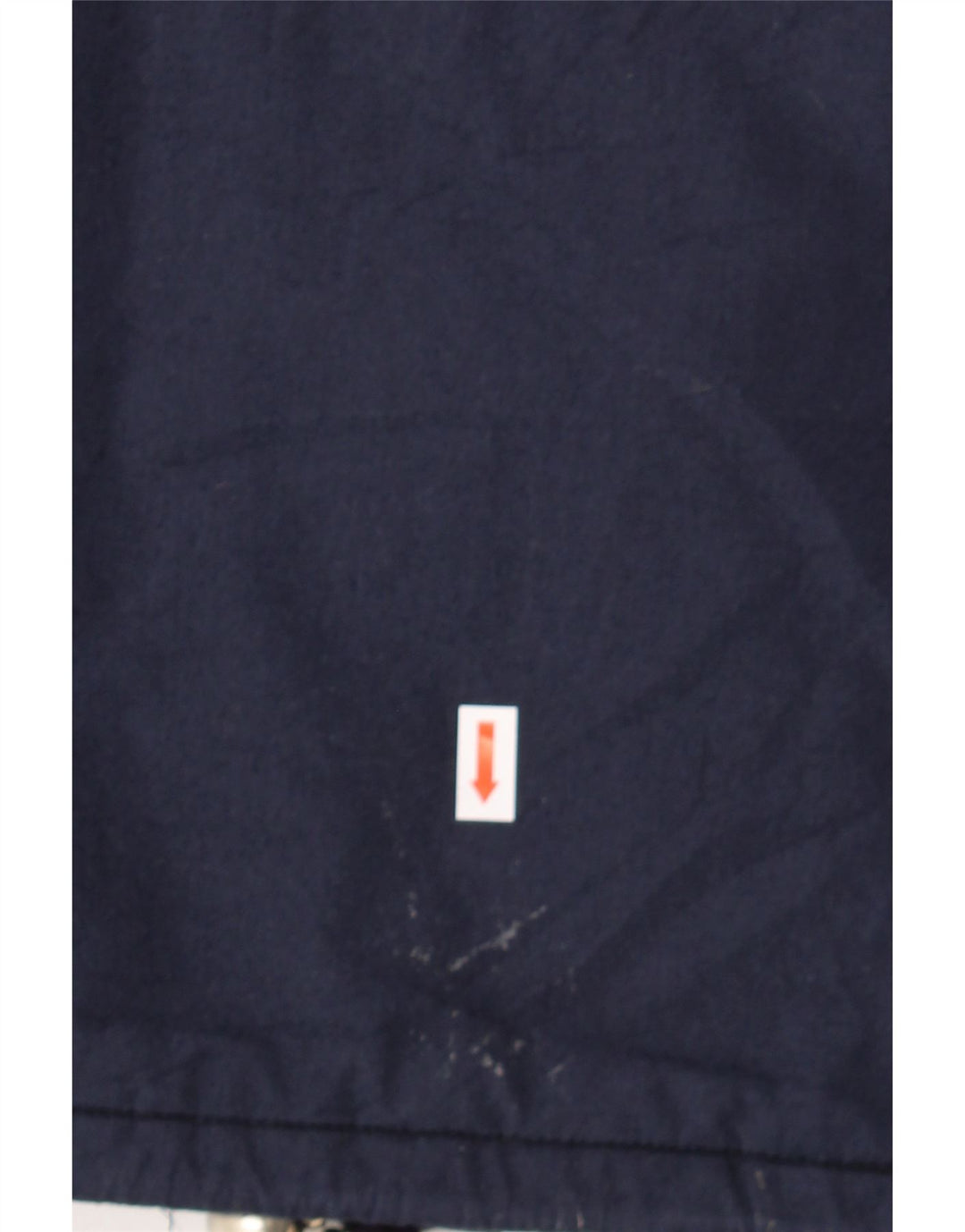 FILA Mens Hooded Windbreaker Jacket UK 42 XL Navy Blue Polyester Vintage Fila and Second-Hand Fila from Messina Hembry 