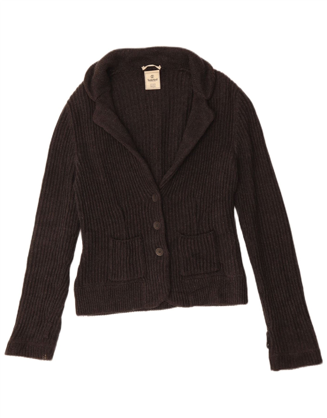 Timberland ženski kardigan pulover UK 12 srednje sivi
