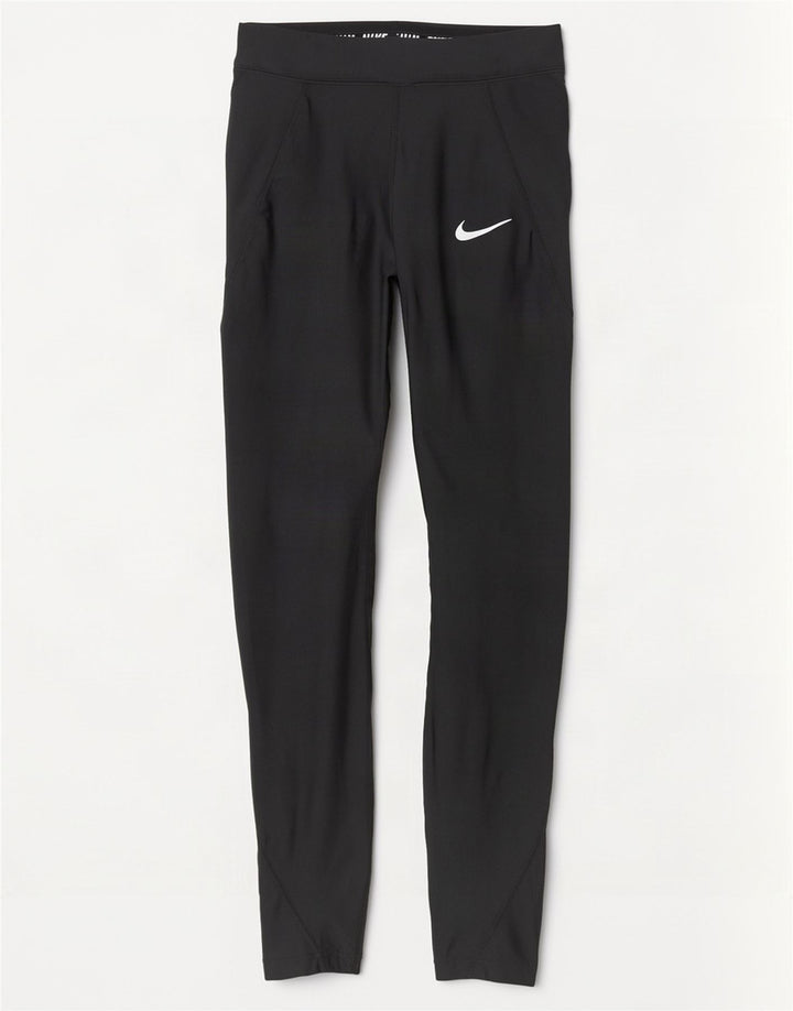 Nike ženske tajice UK 6 XS crni poliester