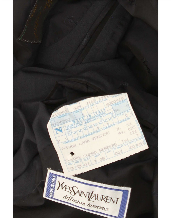 Yves Saint Laurent muška jakna sa 2 gumba IT 56 3XL siva vuna