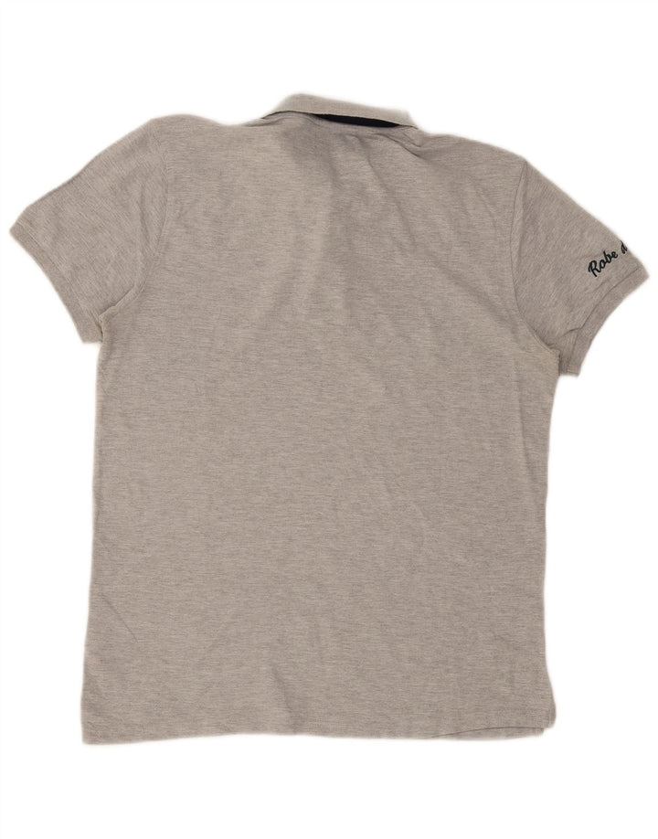 Kappa muška polo majica Large Grey Colourblock Pamuk