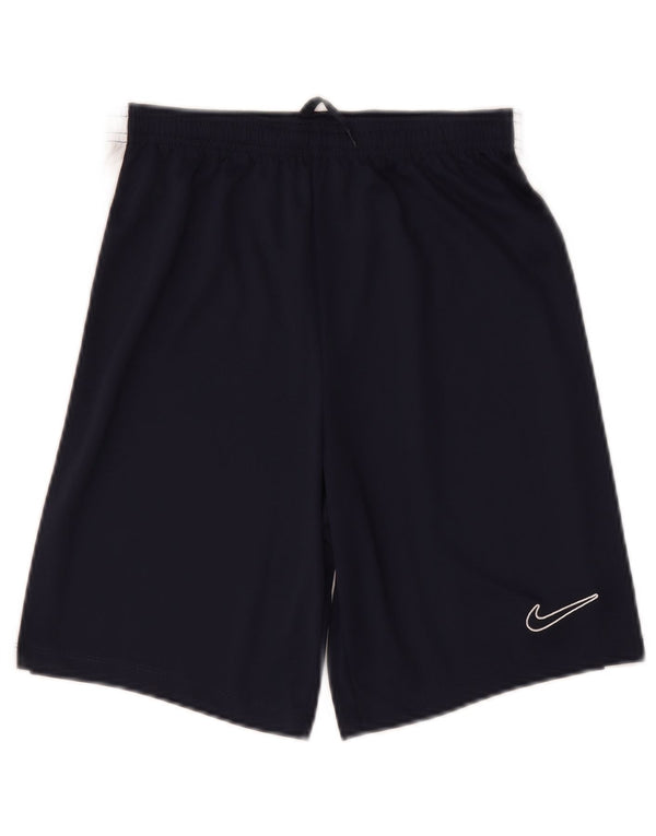 Dri Fit sportske kratke hlače Nike za dječake 13-14 godina XL tamnoplave sportske blokove u boji
