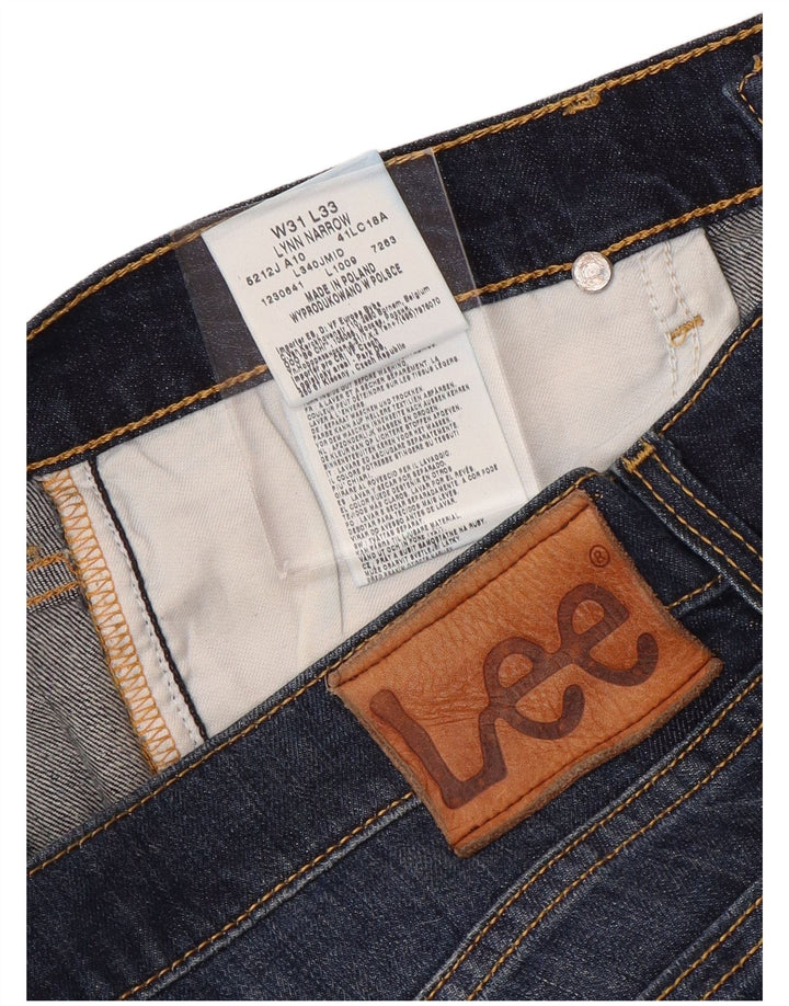 LEE Ženske Lynn uske traperice W31 L29 plavi pamuk